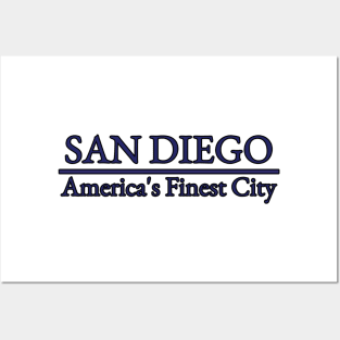 San Diego - America's Finest City - California Posters and Art